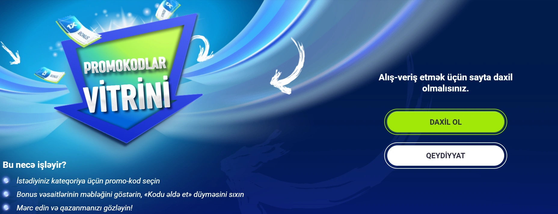 1xbet promo kodlar